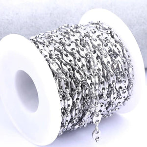 2meters Stainless Steel Pig Nose Chains for DIY Necklace Chain