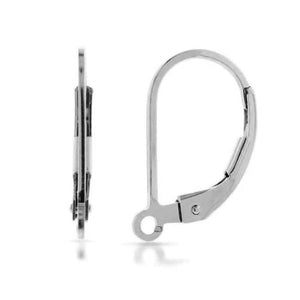 20Pcs Hypoallergenic Leverback Earring Hooks for DIY Jewelry Making