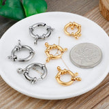 5pcs Stainless Steel Spring Ring Clasp With Jump Ring for Jewelry DIY