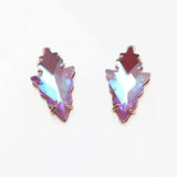 Gradient Leaf Charms Pendants for Jewelry Making 16*27mm