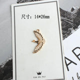 10pcs Wild Goose Bird Enamel Animal Charms Jewelry Making Bracelet DIY Findings