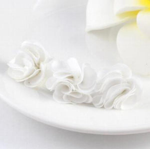 20pcs 27mm Silk Flower Tassel Earrings Jewelry DIY Tassels Accessories