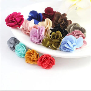 20pcs 27mm Silk Flower Tassel Earrings Jewelry DIY Tassels Accessories