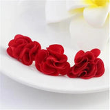 20pcs 27mm Silk Flower Tassel Earrings Jewelry DIY Tassels Accessories
