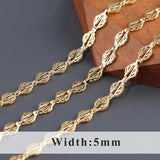 18k Rhodium Plated Copper Chain DIY Charm Jewelry Making
