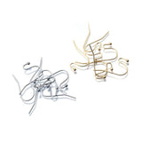 20pcs Stainless Steel Plated Bead Ball Head Earring Hooks French Ear Wires