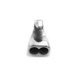 5mm Stainless Steel Hooks for Round Leather Cord DIY Bracelet