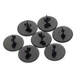 10pcs Stainless Steel Bezel Tray Ear Studs Base for DIY Jewelry Making