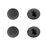 10pcs Stainless Steel Bezel Tray Ear Studs Base for DIY Jewelry Making