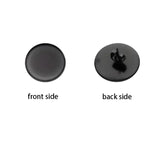 10pcs Stainless Steel Bezel Tray Ear Studs Base for DIY Jewelry Making