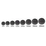 10pcs Stainless Steel Bezel Tray Ear Studs Base for DIY Jewelry Making