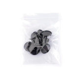 10pcs Stainless Steel Bezel Tray Ear Studs Base for DIY Jewelry Making