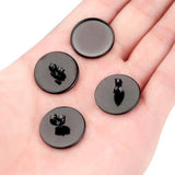 10pcs Stainless Steel Bezel Tray Ear Studs Base for DIY Jewelry Making