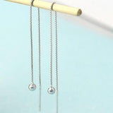 925 Sterling Silver Box Chain Ear Wires for Earrings Making