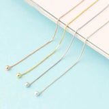 925 Sterling Silver Box Chain Ear Wires for Earrings Making