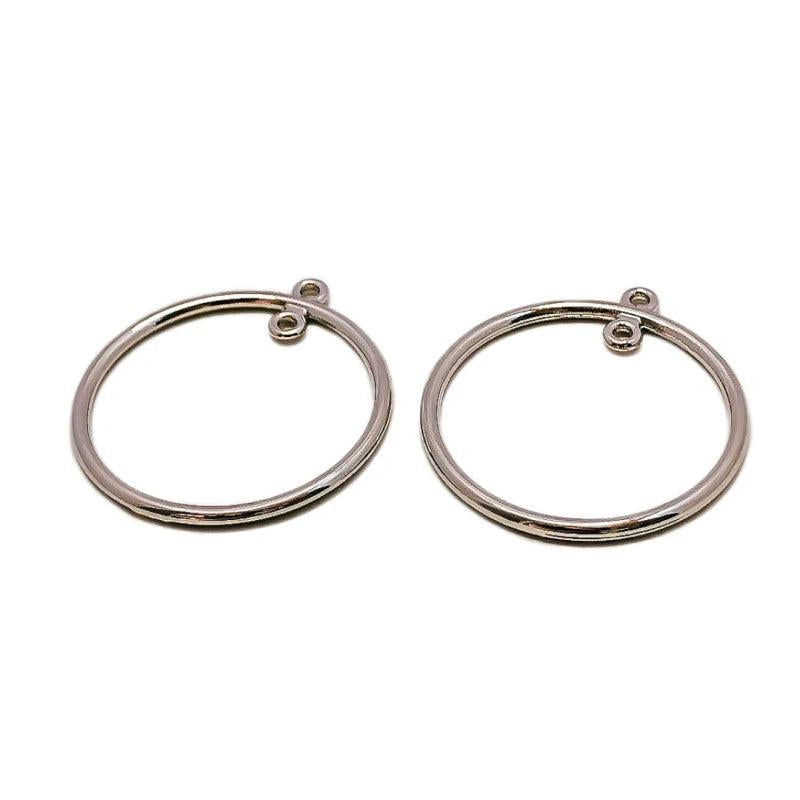 KC K Plated Earring Accessories Eardrop Pendant Charms Jewelry