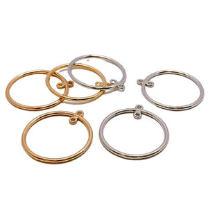 KC K Plated Earring Accessories Eardrop Pendant Charms Jewelry
