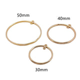 KC K Plated Earring Accessories Eardrop Pendant Charms Jewelry