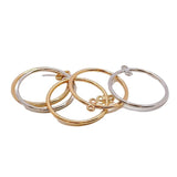 KC K Plated Earring Accessories Eardrop Pendant Charms Jewelry