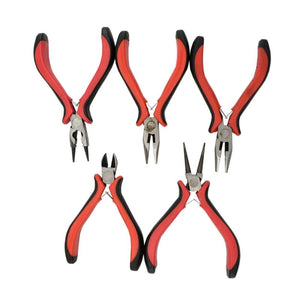 DIY Jewelry Pliers with Red Handle