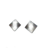 50pcs 15mm Filigree Metal Sheets for Jewelry Making Earrings Cosplay Accessories