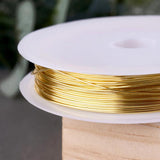 0.2-0.8mm Metal Craft Coil Copper Wire for DIY Jewelry Making - Silver