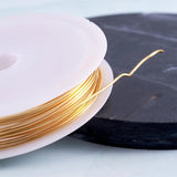 0.2-0.8mm Metal Craft Coil Copper Wire for DIY Jewelry Making - Silver