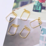 N80E 5Pcs Floating Bottles Metal Frame Pendant Bezels