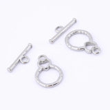 10 Sets Stainless Steel Bracelet Toggle Clasps for DIY Jewelry Making