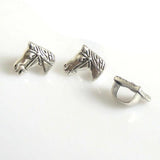 5PCS Horse Head Sliders for 10x6mm Leather Bracelet Making