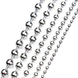 5 Meters Stainless Steel Ball Chain Bulk DIY Necklaces Jewelry Making