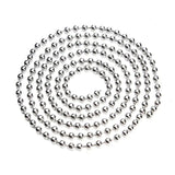 5 Meters Stainless Steel Ball Chain Bulk DIY Necklaces Jewelry Making
