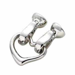 925 Silver Plated CZ Clasps for DIY Pearls Necklace Bracelet