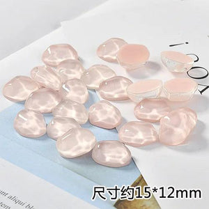 Summer Water Ripple Half-face Patch Earring DIY Material