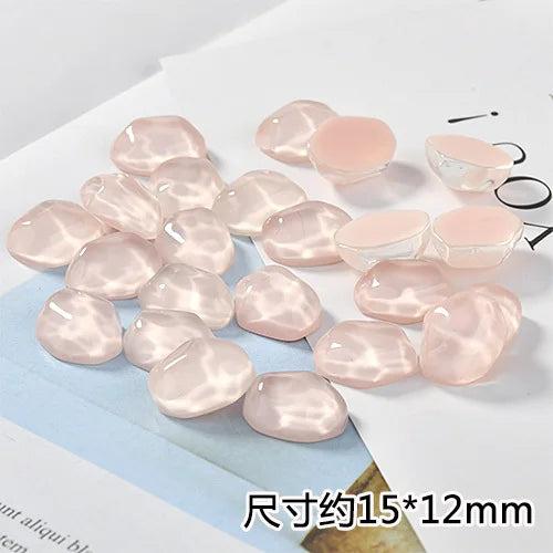 Summer Water Ripple Half-face Patch Earring DIY Material