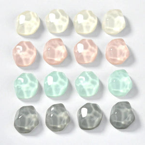 Summer Water Ripple Half-face Patch Earring DIY Material