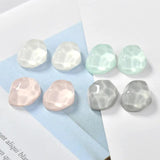 Summer Water Ripple Half-face Patch Earring DIY Material