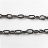 Vintage Style Iron Gun Chain for Jewelry Making