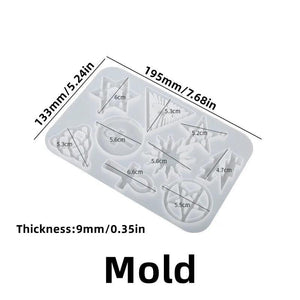 Resin Pendant Molds for DIY Jewelry Making