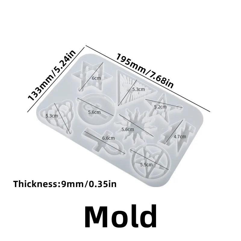Resin Pendant Molds for DIY Jewelry Making