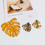 KC Leaf Charms Earring Accessories Diy Jewlery Finding Eardrop Pendant Necklace