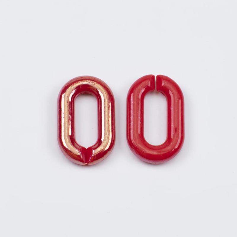 Acrylic U-Shape Buckle Highlight Macarons Beads DIY Bag Mobile Phone Chain