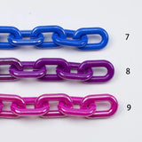 Acrylic U-Shape Buckle Highlight Macarons Beads DIY Bag Mobile Phone Chain