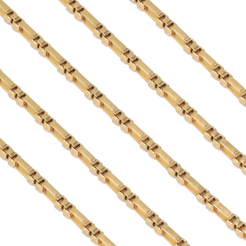 1m Stainless Steel Long Oval Box Chain Link for DIY Jewelry Necklaces Making