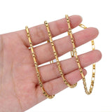 1m Stainless Steel Long Oval Box Chain Link for DIY Jewelry Necklaces Making