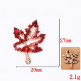 10 Metal Alloy Enamel Leaf Charms Pendant DIY Jewelry Accessories