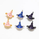 Copper Plated Witch Star Hat DIY Jewelry Baroque Pearl Pin