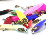 10Pcs Natural Feather Tassel Pendant DIY Jewelry Accessories