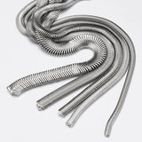 1Meter Stainless Steel Flat Snake Chain Choker Necklace Bracelet