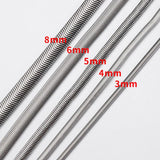 1Meter Stainless Steel Flat Snake Chain Choker Necklace Bracelet
